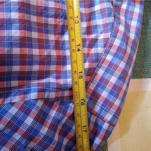 Gap Lived-In Button Up Shirt Mens Medium Long Sleeve Pocket Plaid Casual - Picture 5 of 9